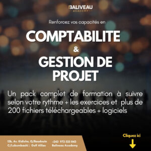 Pack de formation Comptabilité et Gestion de Projet